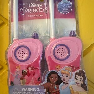Disney Princess Pink and White Walkie Talkies
